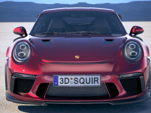 Porsche 911 GT3 RS 2019 3D Модель