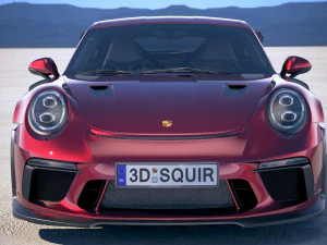 Porsche 911 GT3 RS 2019 3D Model