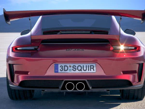 Porsche 911 GT3 RS 2019 3D Model