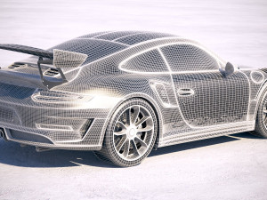 Porsche 911 GT3 RS 2019 3D Модель