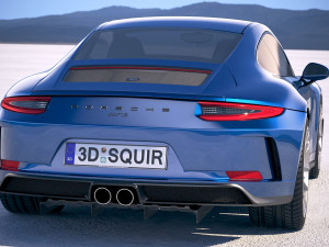 Porsche 911 GT3 Touring 2018 Modelo 3D
