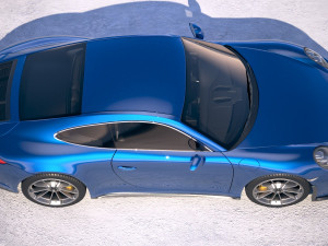 Porsche 911 GT3 Touring 2018 Modelo 3D