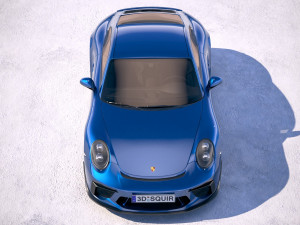 Porsche 911 GT3 Touring 2018 Modelo 3D