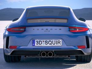 Porsche 911 GT3 Touring 2018 Modelo 3D