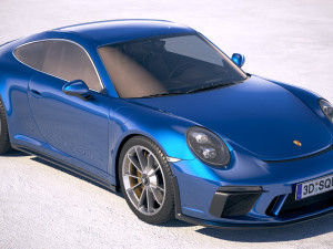 Porsche 911 GT3 Touring 2018 Modelo 3D