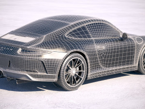 Porsche 911 GT3 Touring 2018 Modelo 3D