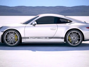 Porsche 911 R 2018 3D Model