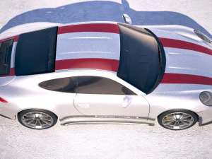 Porsche 911 R 2018 3D Model