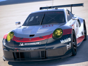 Porsche 911 RSR 2017 Model 3D