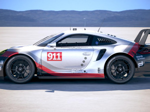 Porsche 911 RSR 2017 Model 3D