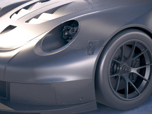 Porsche 911 RSR 2017 Model 3D
