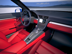 Porsche 911 Targa 4S 2018 3D Модель