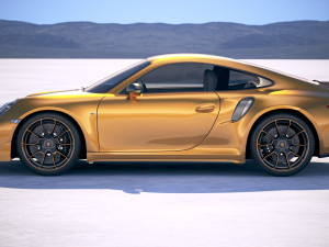 Porsche 911 Turbo S Exclusive Series 2018 3D Model
