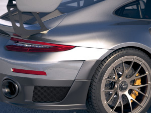 Porsche 911 GT2RS 2018 3D 模型