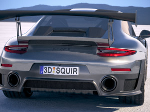 Porsche 911 GT2RS 2018 3D 模型