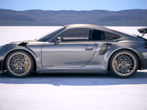 Porsche 911 GT2RS 2018 3D 模型