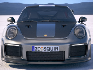 Porsche 911 GT2RS 2018 3D 模型