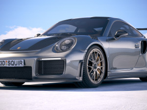 Porsche 911 GT2RS 2018 3D 模型