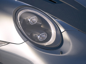 Porsche 911 GT2RS 2018 3D 模型