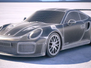 Porsche 911 GT2RS 2018 3D Model