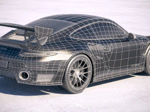 Porsche 911 GT2RS 2018 3D Model