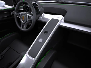 Porsche 918 Spyder 2017 vray 3D Model