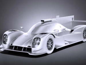 Porsche 919 Hybrid 2016 vray 3D Model
