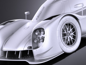 Porsche 919 Hybrid 2016 vray 3D-Modell