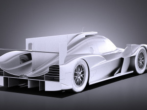 Porsche 919 Hybrid 2016 vray 3D-Modell