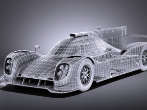 Porsche 919 Hybrid 2016 vray 3D-Modell