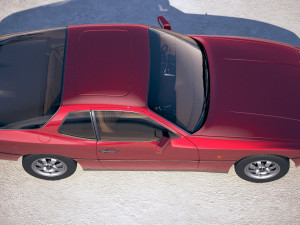 Porsche 924 1976-1988 Model 3D