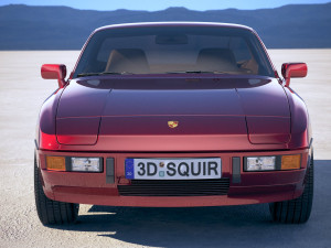 Porsche 924 1976-1988 Model 3D