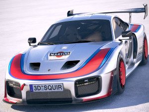Porsche 935 2019 Mobydick 3D 模型