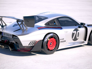 Porsche 935 2019 Mobydick 3D 模型