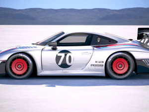 Porsche 935 2019 Mobydick 3D Model