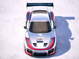 Porsche 935 2019 Mobydick 3D 模型