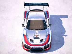 Porsche 935 2019 Mobydick 3D Model
