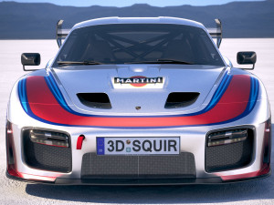 Porsche 935 2019 Mobydick 3D 模型