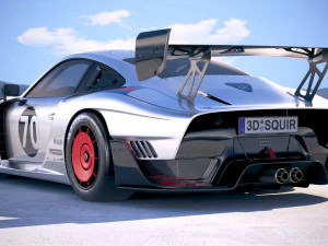 Porsche 935 2019 Mobydick 3D Model