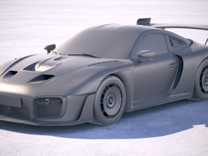 Porsche 935 2019 Mobydick 3D 模型