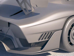 Porsche 935 2019 Mobydick 3D Model