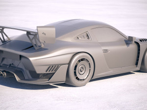 Porsche 935 2019 Mobydick 3D 模型