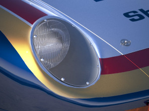 Porsche 958 Rothmans Rally 1985 3D Model