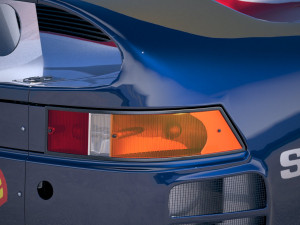 Porsche 958 Rothmans Rally 1985 3D Model