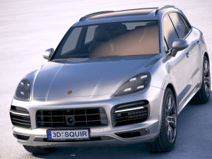 Porsche Cayenne Hybrid 2018 Modelo 3D
