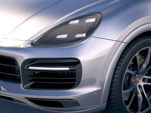 Porsche Cayenne Hybrid 2018 Modelo 3D