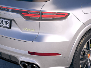 Porsche Cayenne Hybrid 2018 Modelo 3D
