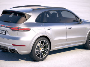 Porsche Cayenne Hybrid 2018 Modelo 3D