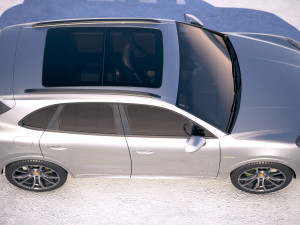 Porsche Cayenne Hybrid 2018 Modelo 3D