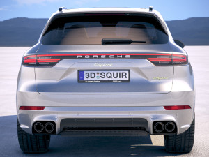 Porsche Cayenne Hybrid 2018 Modelo 3D